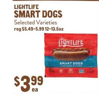 New Seasons Market Lightlife Smart Dogs offer