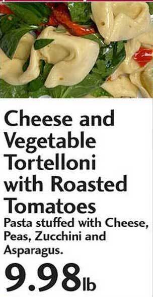 Sunset Foods Cheese And Vegetable Tortelloni With Roasted Tomatoes offer