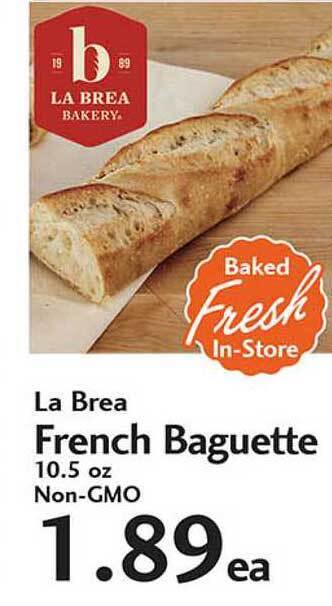 Sunset Foods La Brea French Baguette offer