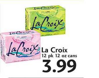 Sunset Foods La Croix offer