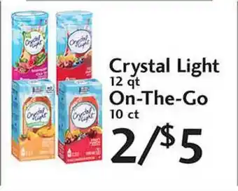 Sunset Foods Crystal Light On-the-go offer