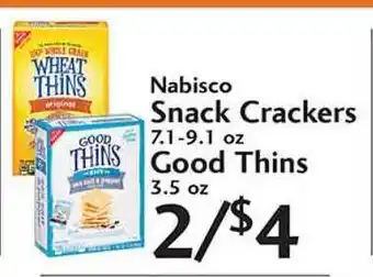 Sunset Foods Nabisco Snack Crackers , Good Thins offer