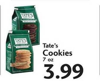 Sunset Foods Tate's Cookies offer