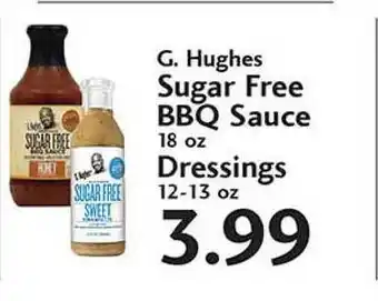Sunset Foods G. Hughes Sugar Free BBQ Sauce , Dressings offer