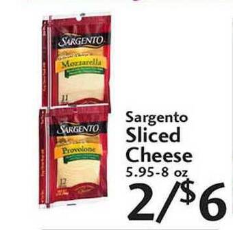 Sunset Foods Sargento Sliced Cheese offer