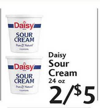 Sunset Foods Daisy Sour Cream offer