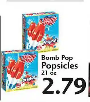 Sunset Foods Bomb Pop Popsicles offer