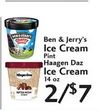 Sunset Foods Ben & Jerry's Ice Cream , Haagen Dazs Ice Cream offer