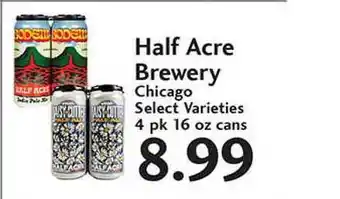 Sunset Foods Half Acre Brewery offer