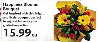 Sunset Foods Happiness Blooms Bouquet offer