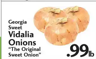 Sunset Foods Georgia Sweet Vidalia Onions offer