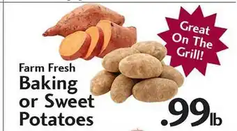 Sunset Foods Farm Fresh Baking Or Sweet Potatoes offer