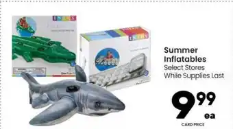 Tom Thumb Summer Inflatables offer