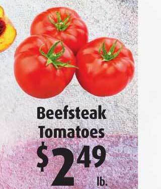 Gristedes Beefsteak Tomatoes offer
