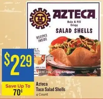 Azteca Taco Salad Shells 4 count