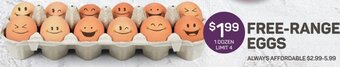 Natural Grocers Free-Range Eggs offer