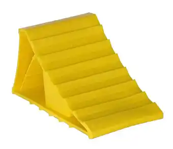 Walmart Hyper Tough Wheel Chock Heavy Duty Yellow Plastic offer