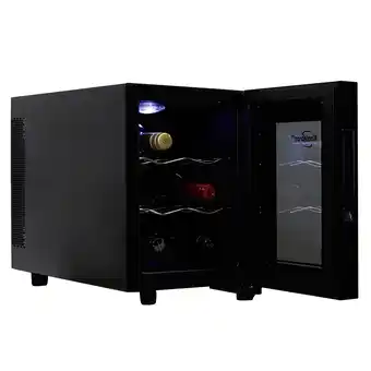 Walmart Koolatron Urban Series Deluxe 6 Bottle Wine Cooler Thermoelectric Refrigerator with Digital Temperature Controls offer