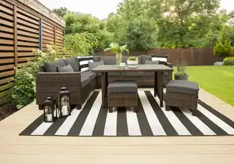 Walmart Better Homes & Gardens Brookbury 5-Piece Patio Wicker Sectional Set offer