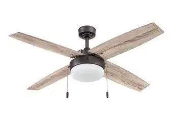 Walmart Honeywell Ruston 52" Bronze 4 Blade Ceiling Fan offer