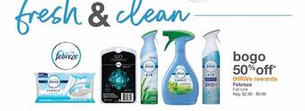 Kinney Drugs Febreze offer