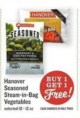 Lowes Foods Hanover Seasoned Steam In Bag Vegetables offer