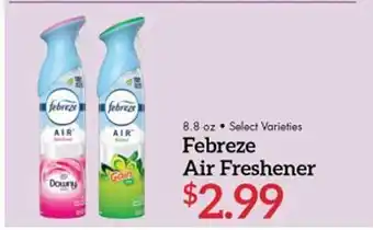 Meijer Febreze Air Freshener offer