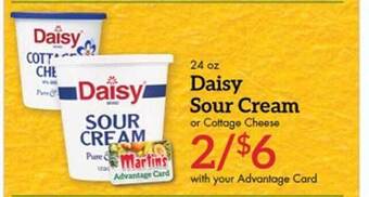 Meijer Daisy Sour Cream offer