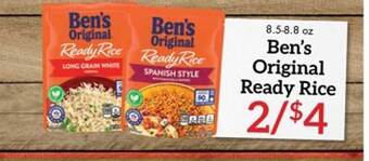 Meijer Ben's Original Ready Rice offer