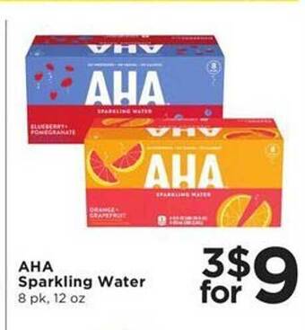 Cub Foods Aha Sparkling Water offer