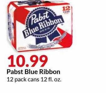 Hy-Vee Pabst Blue Ribbon offer