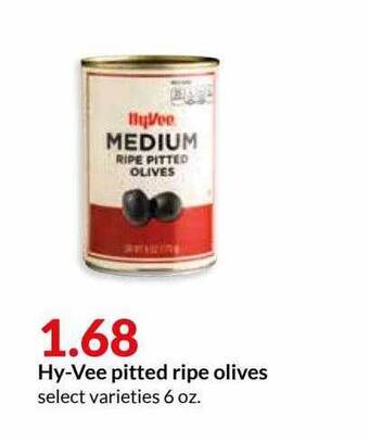 Hy-Vee Hy-Vee Pitted Ripe Olives offer