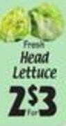Sellers Bros Head Lettuce offer