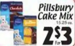 Sellers Bros Pillsbury Cake Mix 15.25 oz. offer