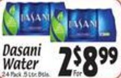 Sellers Bros Dasani Water offer