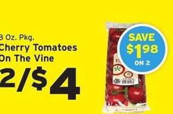 Hannaford Cherry Tomatoes On The Vine offer