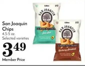 Pavilions San Joaquin Chips offer