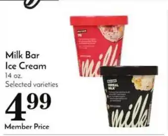 Pavilions Milk Bar Ice Cream offer