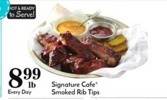 Pavilions Signature Cafe Smoked Rib Tips offer