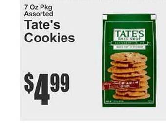 Key Food Tate's Cookies offer