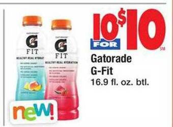 Safeway Gatorade G-fit offer