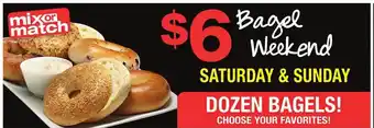 Safeway Bagel Weekend offer