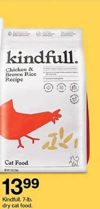 Target Kindfull Dry Cat Food offer