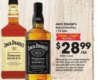 Ralphs Jack Daniel's offer