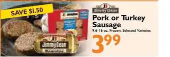 Festival Foods Pork Or Turkey Sausage offer