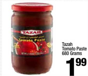 Super King Markets Tazah Tomato Paste 680 Grams offer