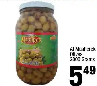 Super King Markets Al Masherek Olives 2000 Grams offer