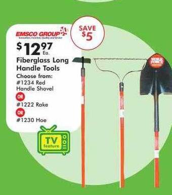Valu Home Centers Fiberglass Long Handle Tools offer