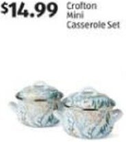 Aldi Crofton Mini Casserole Set offer