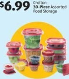Aldi 30-Piece Assorted Food Storage offer
